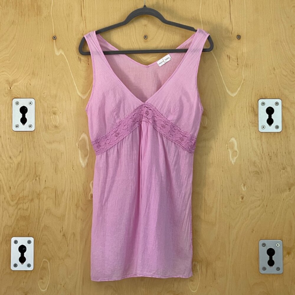 Adorable Lilac Cotton Tunic